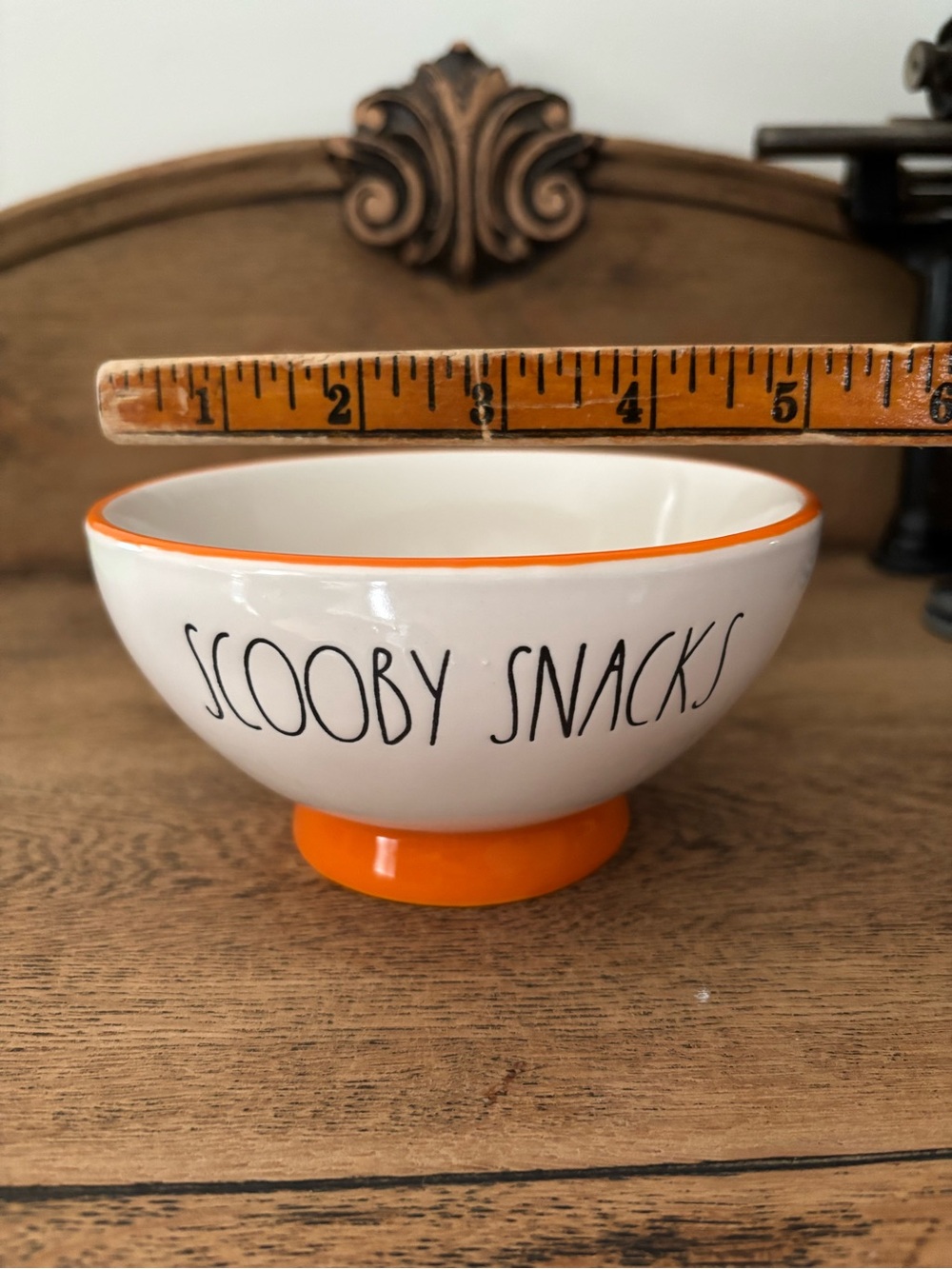 Rae Dunn Scooby Snacks Ceramic Snack Bowl